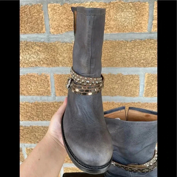 HOLLYWOOD TRADING COMPANY HTC biker boots 39 - Picture 3 of 16